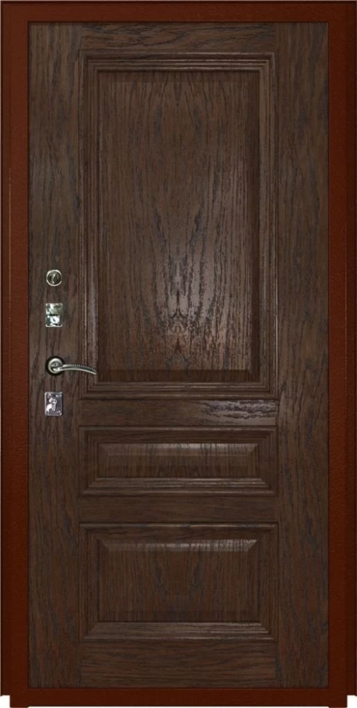 Входная дверь ДвериПРО Rosna Фараон-2 (16мм, мореный дуб) DPRO196884 внутренняя сторона