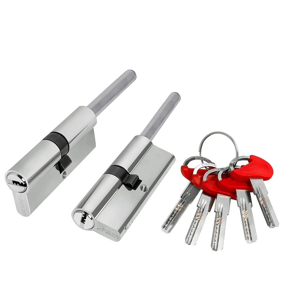 Фото Цилиндровый механизм D-PRO5007 Tang 100 w/k (65+10+25) CP хром 5Key  без верт.