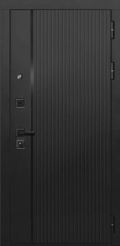 Входная дверь ДвериПРО L-45 Экошпон СБ-3 (16мм, капучино) DPRO195937 внешняя сторона