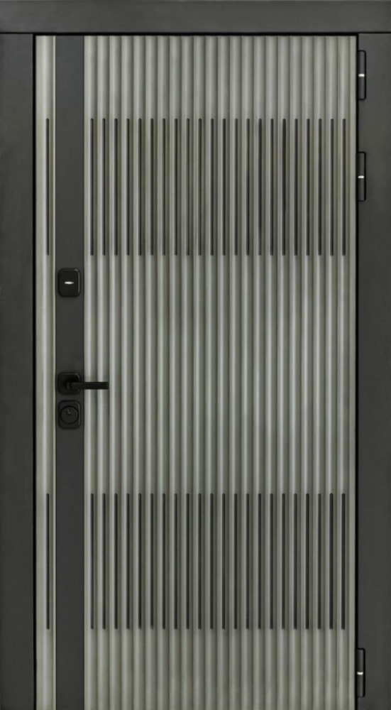 Входная дверь ДвериПРО Elfy A-1 (16мм, белая эмаль) DPRO196925 внешняя сторона